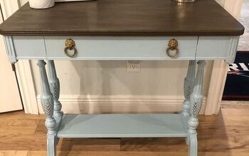 Trash to Treasure Writing Desk Makeover