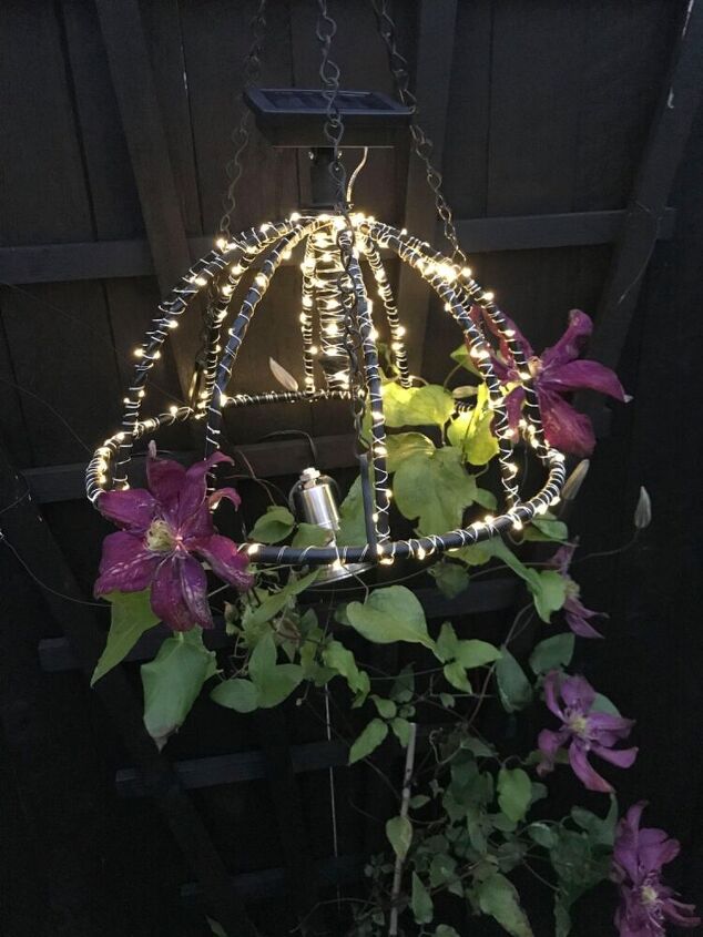 s 20 ideas to help you soak in the last days of summer, How to Make Garden Chandeliers