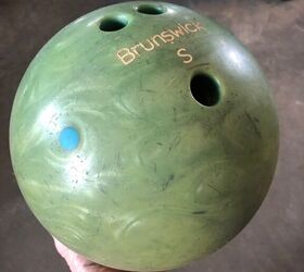 bowling ball becomes a gazing ball