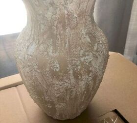 diy pottery barn inspired earthenware vase