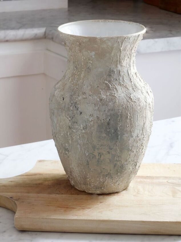 jarrn de barro inspirado en pottery barn