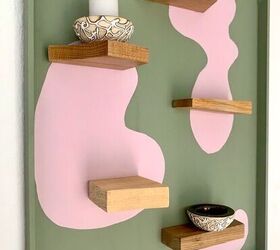 trendy wooden display shelf for non woodworkers
