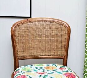 recover chair seats with cloth napkins