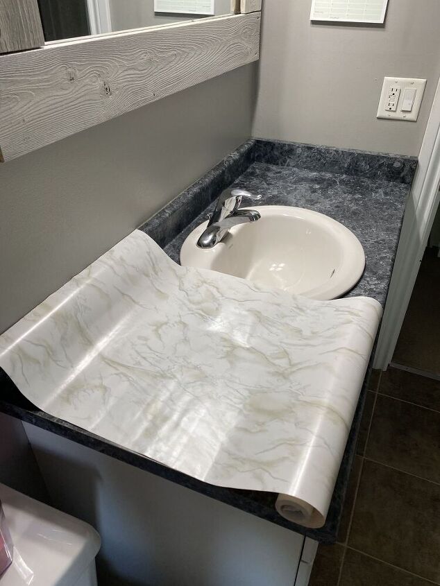 faux marble countertop