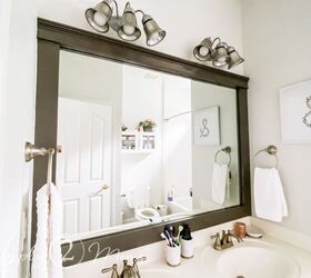 20 bathroom mirror makeover