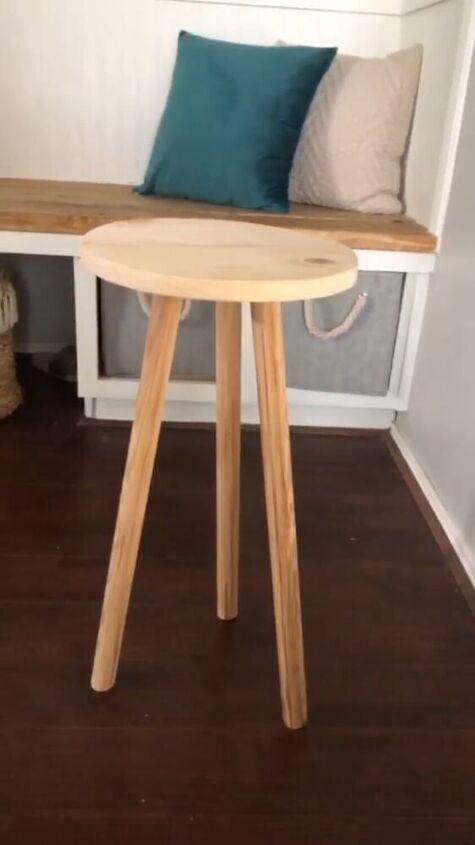 scrap wood stool