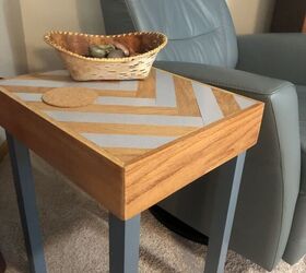 Old Countertop End Table