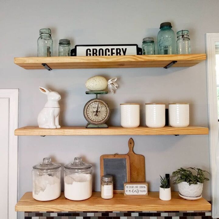 20 creative ways to add open shelving to your home, Open Shelving