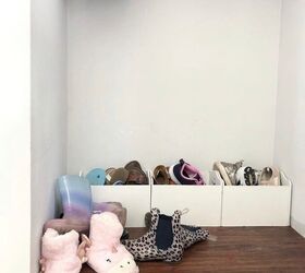 easy shoe storage solution, BEFORE