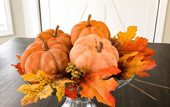 Dollar Store Textured Pumpkins