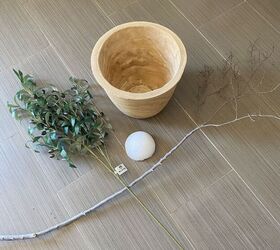 quick and easy diy faux olive tree