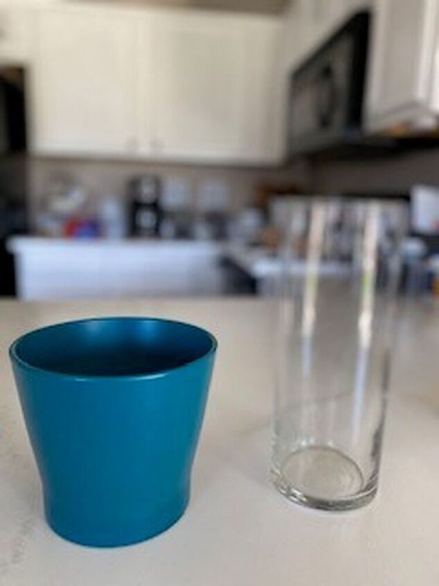 como fazer vasos que parecem concreto
