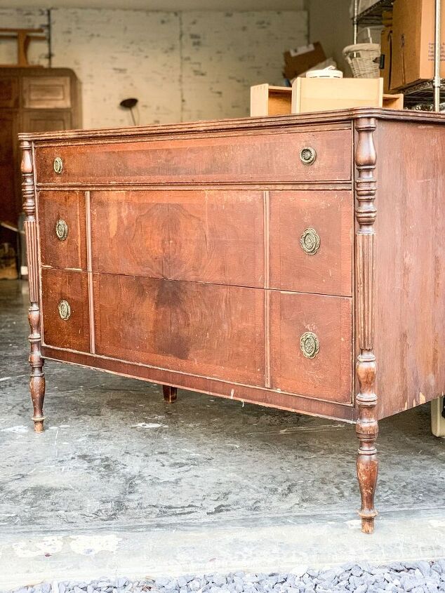 21 stunning wood paint furniture transformations, DIY Dresser Makeover Before After