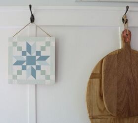 32 charming farmhouse decor ideas you can diy for 30 or less, How to Make a Faux Vintage Barn Quilt
