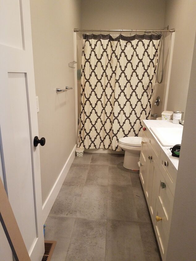 21 makeovers that will inspire you to make a change, Budget Friendly Bathroom Update