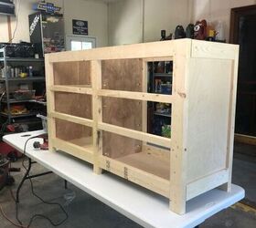 farmhouse changing table