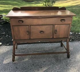 wood bleached cabinet