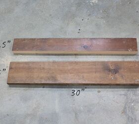 Screw 15 cup hooks into scrap wood for this bedroom storage idea