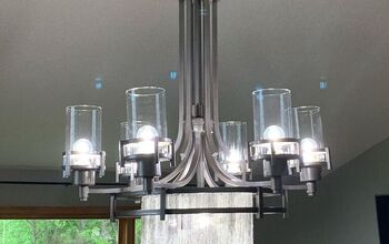 DIY Waterfall Chandelier