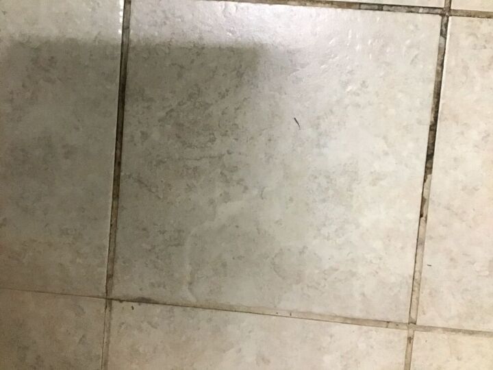 how to fix or clean this old yucky chalk and grout