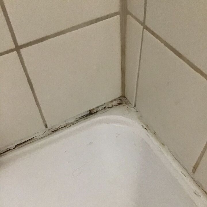 how to fix or clean this old yucky chalk and grout