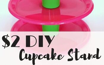 2$ DIY Cupcake Stand