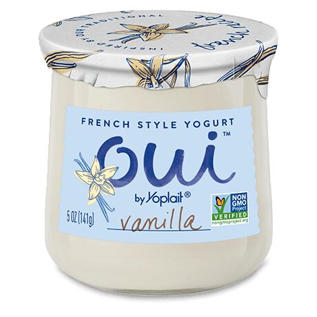 9 maneras ingeniosas de convertir los envases de alimentos en una hermosa decoracin, Proyecto de tarro de yogur Oui DIY