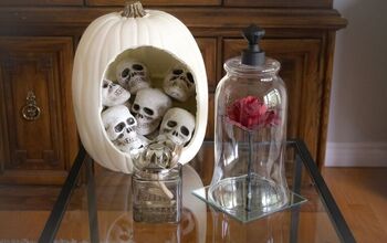 DIY Dollar Store Halloween Cloche