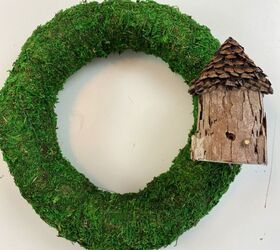 make a fairy house wreath