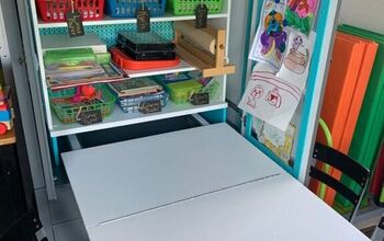 Media Center Armoire to Art Center