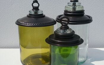 Wine Bottle Apothecary Jars DIY