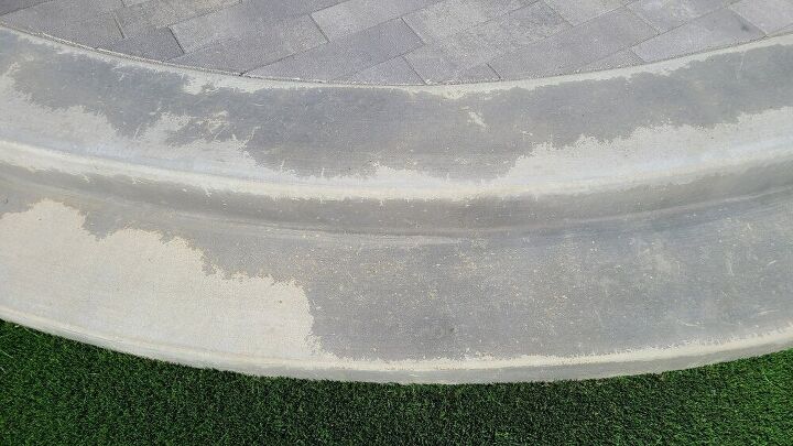 q discoloured concrete advice needed