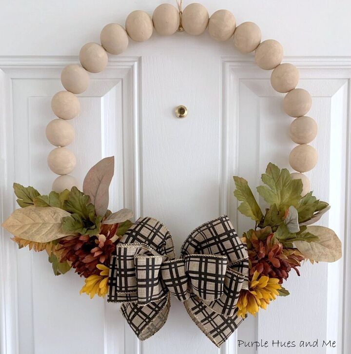 painted ping pong balls wreath