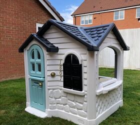 Little Tikes Playhouse Makeover | Hometalk