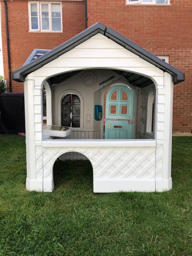 little tikes playhouse makeover