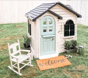Little Tikes Playhouse Makeover