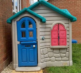 little tikes playhouse makeover