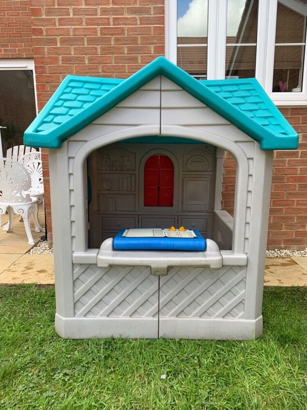 little tikes playhouse makeover