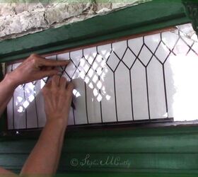easy leaded or stained glass with metal tape