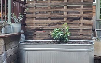 A Rustic Hideaway for That Ugly Heating/Air Conditioning Unit!