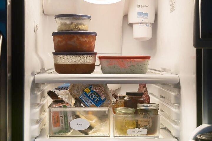organizao do freezer e geladeira