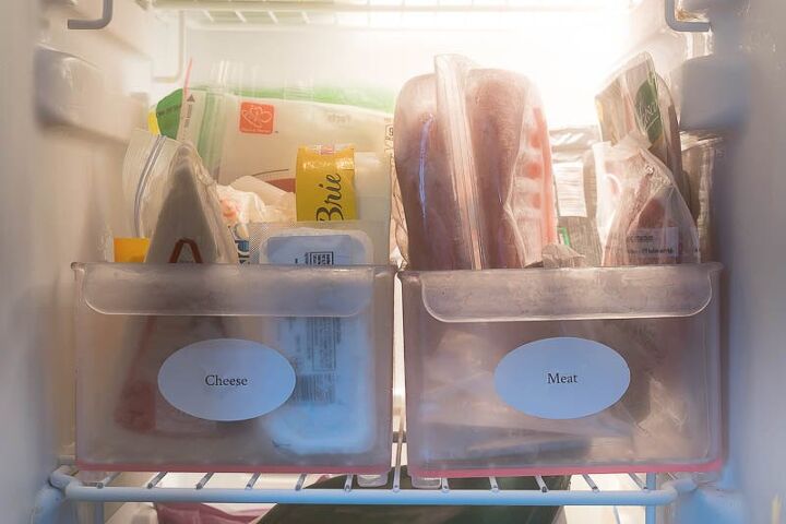 organizao do freezer e geladeira
