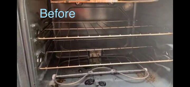 how to clean an oven with baking soda and vinegar