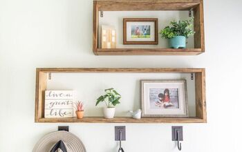 Simple DIY Box Shelves