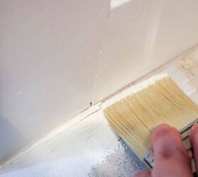 how to paint tile floor with stenciling