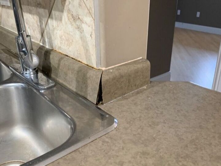 q how to fix laminate countertop