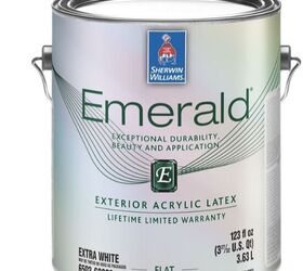8 gallons sherwin Williams emerald bright white exterior
