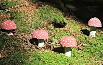 Coconut Shell Craft: How To Make Fairy Toadstools