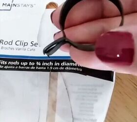 inexpensive curtain hack