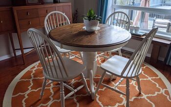 90s Oak Dining Set Gets a Make-over
